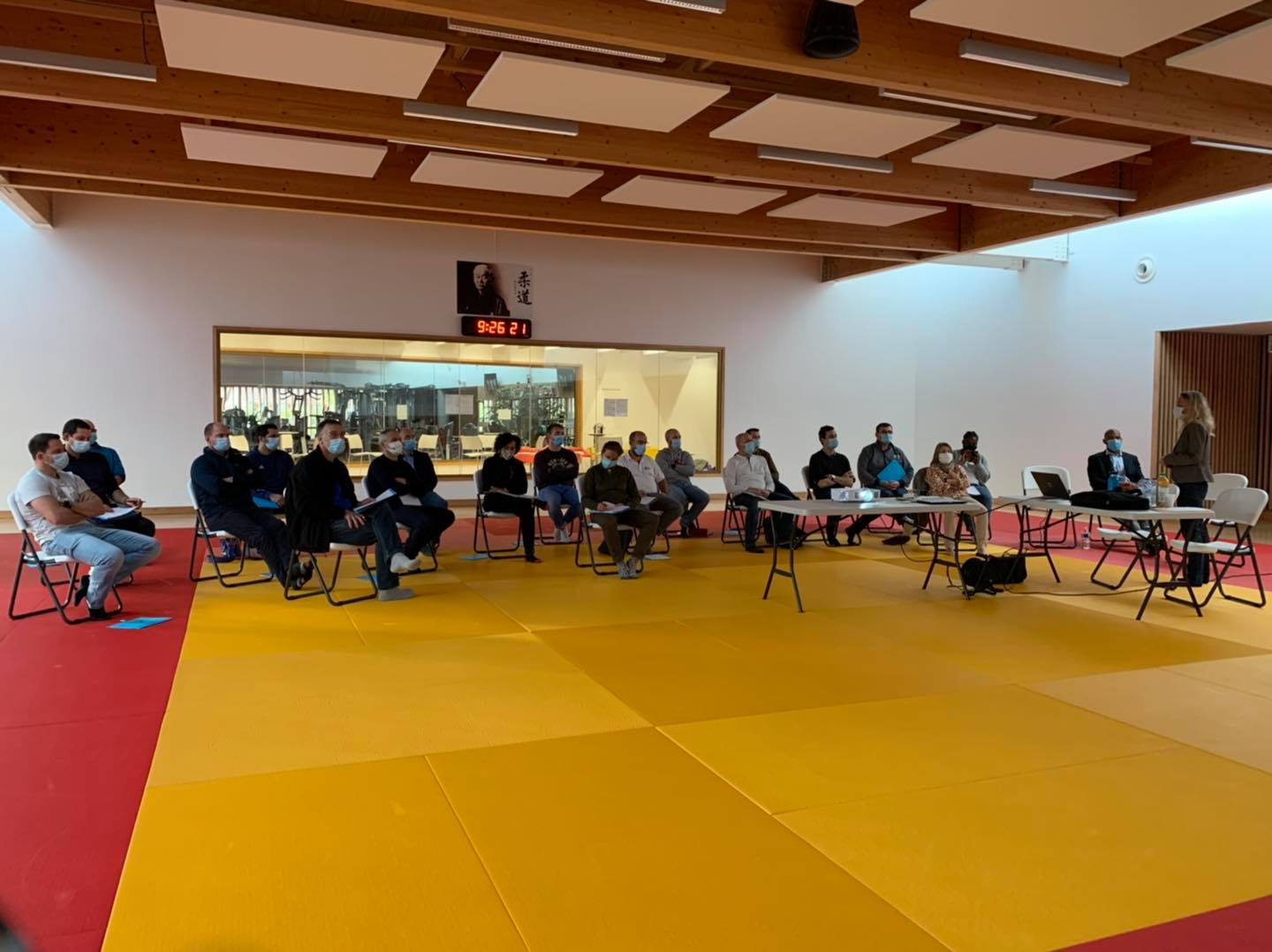 Les stagiaires du module Judo en Entreprise