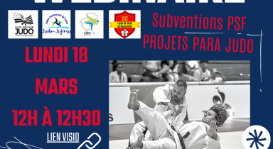 Webinaire PSF PARA JUDO