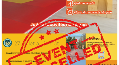 Annulation Stage été 2025