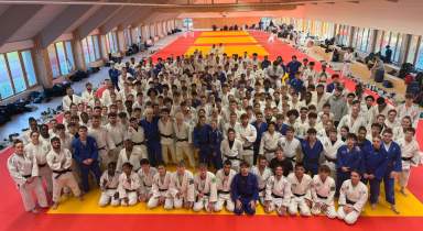 250 judokas participent au stage interpôles en Normandie