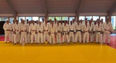 Les juges katas de Normandie en stage à Houlgate
