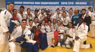 Paul DEVOS médaillé avec l'Equipe de France Junior