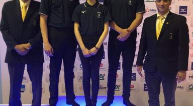 3 jeunes arbitres à la Coupe de France Minimes