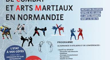 Journée régionale Sports de Combat et Arts Martiaux 12 octobre