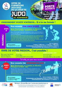 Dossiers d'inscription aux Formations d'Etat Judo et Activités de la Forme