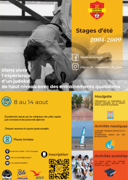 Stages d'été 2021