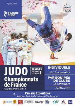 Ouverture de la billetterie du Championnat de France individuel Seniors 1ère division Perpignan 2021