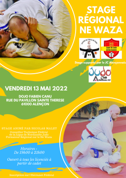 Stage Régional Ne Waza à Alençon (13-05-22)