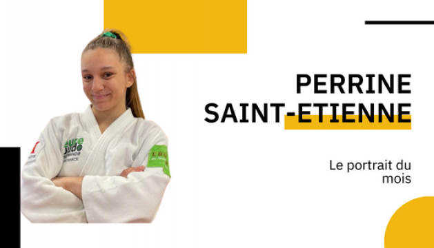 Perrine SAINT-ETIENNE, judokate de haut-niveau