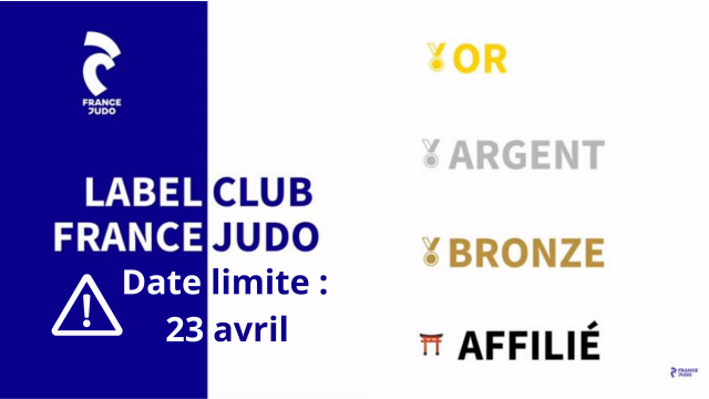 Labellisation des Clubs - Derniers jours !