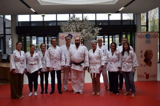 Judo et inclusion au Crédit Agricole Normandie