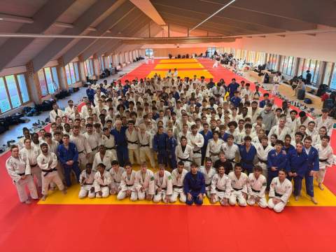 250 judokas participent au stage interpôles en Normandie