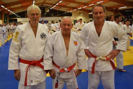 Mise à l’honneur d’André Boutin, 8e Dan