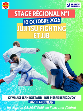 Stage Régional n°1 - Jujitsu / JJB