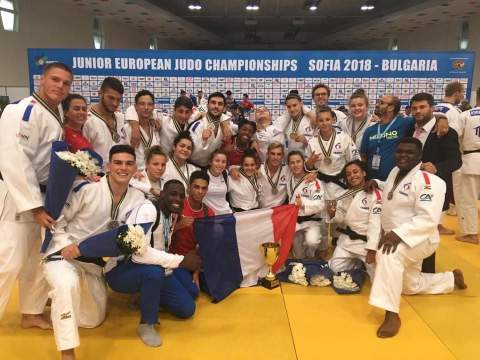 Paul DEVOS médaillé avec l'Equipe de France Junior