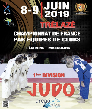 Le judo normand bien représenté à Trélazé pour le Championnat de France par équipes Seniors 1ère division