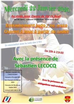 Entrainement ouvert en marge des Championnats de France universitaire !